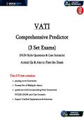 VATI Predictor Exam Set &lpar;3 NGN-Style&rpar; &vert; Verified Q&A