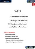 RN VATI Maternal Newborn Remediation &vert; Verified Study Guide