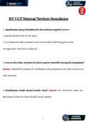 VATI Maternal Newborn Case Scenarios &vert; Verified Rationales