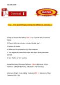 CVSA Bundled Exam Questions and Answers &ndash; Complete Certification Preparation Package and Study Material
