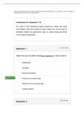 ISYE 6501 FINAL EXAM &vert; ACTUAL QUESTIONS AND ANSWERS &vert; 2026 UPDATE &vert; 100&percnt; CORRECT - GEORGIA INSTITUTE OF TECHNOLOGY&period;