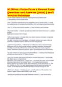 NURS 611 Patho Exam 2 Newest Exam&NewLine;Questions and Answers &lpar;2026&rpar; &vert; 100&percnt;&NewLine;Verified Solutions