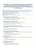 NSG550&sol; NSG 550 Exam 1 &lpar;Latest 2026Update&rpar; &vert; Exam Questions with Verified Answers and Detailed Rationales &vert; Comprehensive Lab Values&comma; CBC with Differential&comma; CMP&comma; Lipid Panel&comma; Thyroid Function Tests&comma; Coagulation Studies&comma; Inflammatory Markers &vert; A&plus; Graded &vert;