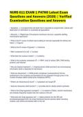 NURS 611 Exams 1&ndash;4 Package Deal 2026&sol;2027 &vert; Complete Questions and Answers Bundle &vert; Grade A&plus;