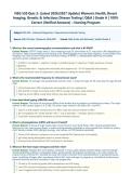 NSG550&sol; NSG 550 Quiz 3 &lpar;Latest 2026&sol;2027 Update&rpar; &vert; Complete Exam Questions with Verified Answers and Detailed Rationales &vert; Women's Health&comma; Breast Imaging &lpar;BI-RADS&rpar;&comma; Mammography&comma; Cervical Cancer Screening&comma; Bethesda System&comma; Pap Smear &vert; A&plus; Graded