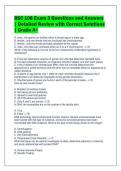 BSC 108 Exam 3 Questions and Answers&NewLine;&vert; Detailed Review with Correct Solutions&NewLine;&vert; Grade A&plus;&NewLine;