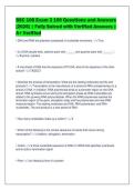 BSC 108 Exam 3 100 Questions and Answers&NewLine;&lpar;2026&rpar; &vert; Fully Solved with Verified Answers &vert;&NewLine;A&plus; Verified