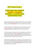   US RAC Review Questions RAPS Modules QUESTIONS &semi;DEVICE RAC EXAM FINAL QUESTIONS &semi;DEVICE RAC EXAM STUDY GUIDE QUESTIONS &semi;DEVICE RAC QUESTIONS AND VERIFIED CORRECT ANSWERS GRADED A&plus; -LATEST 2026-2027- 100- GUARANTEED PASS&period;docx