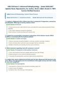 NSG530&sol; NSG 530 Exam 3 &lpar;Latest 2026&sol;2027 Update&rpar; &vert; Complete Exam Questions with Verified Answers and Detailed Rationales &vert; Advanced Pathophysiology GI Disorders&comma; Renal Disorders&comma; Endocrine Disorders&comma; Reproductive  &vert; A&plus; Graded &vert; Wilkes University
