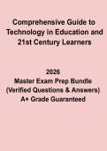 Comprehensive Guide to Technology in Education and 21st Century Learners PDF &vert; Study Guide & Revision Notes