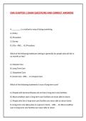 CNA CHAPTER 1 EXAM QUESTIONS AND CORRECT ANSWERS