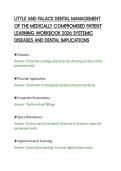 LITTLE AND FALACE DENTAL MANAGEMENT&NewLine;OF THE MEDICALLY COMPROMISED PATIENT&NewLine;LEARNING WORKBOOK 2026 SYSTEMIC&NewLine;DISEASES AND DENTAL IMPLICATIONS