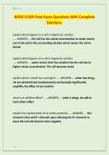 BIOSCI E109 Final Exam Questions With Complete &NewLine;Solutions&period;