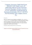 Computer Networks Exam 2026&sol;2027&colon; OSI&comma; IP&comma; Ethernet&comma;&NewLine;Topologies