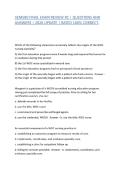 SEM580 FINAL EXAM REVIEW &num;1 &vert; QUESTIONS AND ANSWERS &vert; 2026 UPDATE &vert; RATED 100&percnt; CORRECT&period;