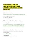 PC 832 PRACTICE QUIZ 2026&NewLine;COMPREHENSIVE STUDY GUIDE&NewLine;QUESTIONS AND VERIFIED ANSWERS&NewLine;GRADED A&plus;