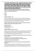 Texas Barber State Board Exam Prep &ndash; Real Practice Questions&comma; Answers & Detailed Rationales &lpar;Updated 2026&rpar; ️ &vert; Haircutting Techniques&comma; Fades & Tapers&comma; Shaving & Beard Design&comma; Chemical Services&comma; Infection Control & Sanitation&comma; Skin & Scalp Disorders&comma; Texas