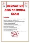 Medication Aide National Exam Preparation &ndash; Comprehensive Practice Questions & Rationales &ndash; Medication Administration Safety Review