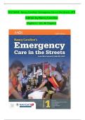 Emergency Care in the Streets 8th Edition by Nancy Caroline &vert; ISBN 9781284104882 &vert; Complete Test Bank with Questions and Answers