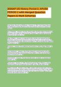 2026AP US History Period 2&comma; APUSH&NewLine;PERIOD 2 with Merged Question&NewLine;Papers & Mark Schemes