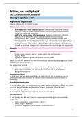 Samenvatting Milieu en veiligheid&NewLine;HoGent&comma; KMO-management &lpar;jaar 2&rpar;