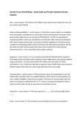 Security Forces Post Briefing &ndash; Study Guide and Practice Questions Review Material