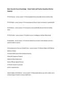 Basic Security Forces Knowledge &ndash; Study Guide and Practice Questions Review Material