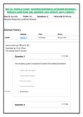 STUDY&vert;BUNDLE&colon; BIO 152 -MODULE 1&comma;2&comma;3&comma;4&comma;5&comma;6&comma;7 &8EXAM - REQUIRES RESPONDUS LOCKDOWN BROWSER &plus; WEBCAM&vert;QUESTIONS AND ANSWERS&vert;2025 UPDATE&vert;100&percnt; CORRECT