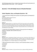 HCR 240 Pathophysiology Final Exam&colon; Complete Practice Question Bank with Actual Questions and&NewLine;Detailed Rationales for Every Answer &mdash; Your A&plus; Study Guide&period;&NewLine;