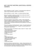 MAT E 202 POST-MIDTERM QUESTIONS & VERIFIED ANSWERS