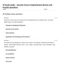 SF Study Guide &ndash; Security Forces Comprehensive Review and Practice Questions
