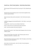 Security Forces &ndash; Block 2 Practice Questions &ndash; Study Guide and Exam Review