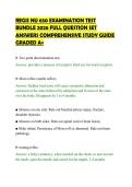 REGIS NU 650 EXAMINATION TEST&NewLine;BUNDLE 2026 FULL QUESTION SET&NewLine;ANSWERS COMPREHENSIVE STUDY GUIDE&NewLine;GRADED A&plus;