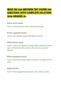 REGIS NU 650 MIDTERM TEST PAPER 230&NewLine;QUESTIONS WITH COMPLETE SOLUTIONS&NewLine;2026 GRADED A&plus;