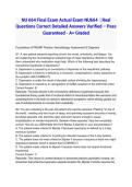 NU 664 Final Exam Actual Exam NU664 2026&sol;2027 &vert; Real Questions Correct Detailed Answers Verified &ndash; Pass Guaranteed - A&plus; Graded