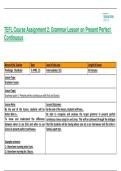 TEFL Course Assignment 2&colon; Grammar Lesson on Present Perfect Continuous