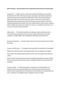 BNA Test Outline &ndash; Nursing Assistant Course Comprehensive Exam Structure & Review Guide