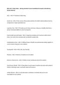 BNA Unit 1 Study Guide &ndash; Nursing Assistant Course Foundational Concepts & Introductory Review Material