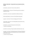 BNA Exam 3 Study Guide &ndash; Nursing Assistant Course Comprehensive Review Material