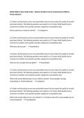 BANA Midterm Exam Study Guide &ndash; Business Analytics Course Comprehensive Midterm Review Material