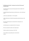 PPA 2008 Final Exam Study Guide &ndash; Comprehensive Course Review & Final Assessment Preparation Material
