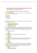 NURS 5663 FINAL EXAM &vert; 50 QUESTIONS AND ANSWERS &vert; 2026 UPDATE &vert; 100&percnt; CORRECT - TEXAS WOMAN'S UNIVERSITY&period;