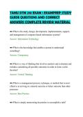 TAMU ISTM 210 EXAM 1 EXAMPREP STUDY&NewLine;GUIDE QUESTIONS AND CORRECT&NewLine;ANSWERS COMPLETE REVIEW MATERIAL