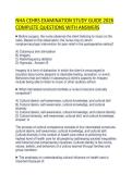 NHA CEHRS EXAMINATION STUDY GUIDE 2026 COMPLETE QUESTIONS WITH ANSWERS&period;