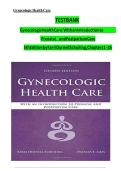 Gynecologic Health Care with an Introduction to Prenatal and Postpartum Care &lpar;4th Edition&rpar; &ndash; Test Bank & Exam Questions