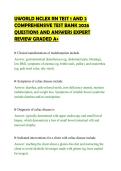 UWORLD NCLEX RN TEST 1 AND 2&NewLine;COMPREHENSIVE TEST BANK 2026&NewLine;QUESTIONS AND ANSWERS EXPERT&NewLine;REVIEW GRADED A&plus;