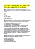 NIH IPPCR CERTIFICATION STUDY GUIDE 2026 COMPLETE QUESTIONS WITH ANSWERS&period;