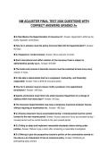 NM&lowbar;ADJUSTER&lowbar;FINAL&lowbar;TEST&lowbar;2026&lowbar;QUESTIONS&lowbar;WITH&lowbar;CORRECT&lowbar;ANSWERS&lowbar;GRADED&period;