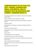RNSG 2539 Final Exam Prep&colon; 232 Critical Thinking Questions & Correct Answers &ndash; A&plus; Rated for Nursing Students &lpar;2026&sol;2027 Edition&rpar;