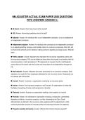 NM&lowbar;ADJUSTER&lowbar;ACTUAL&lowbar;EXAM&lowbar;PAPER&lowbar;2026&lowbar;QUESTIONS&lowbar;WITH&lowbar;ANSWERS&lowbar;GRADED&period;